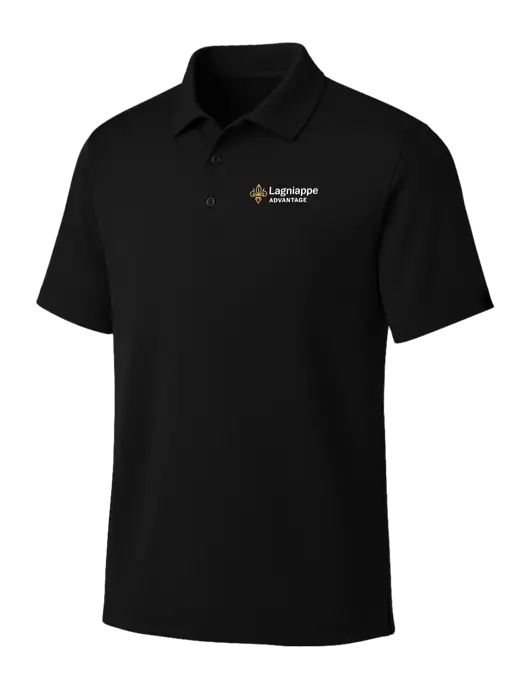 OGIO Blacktop Framework Polo w/Lagniappe Advantages Logo