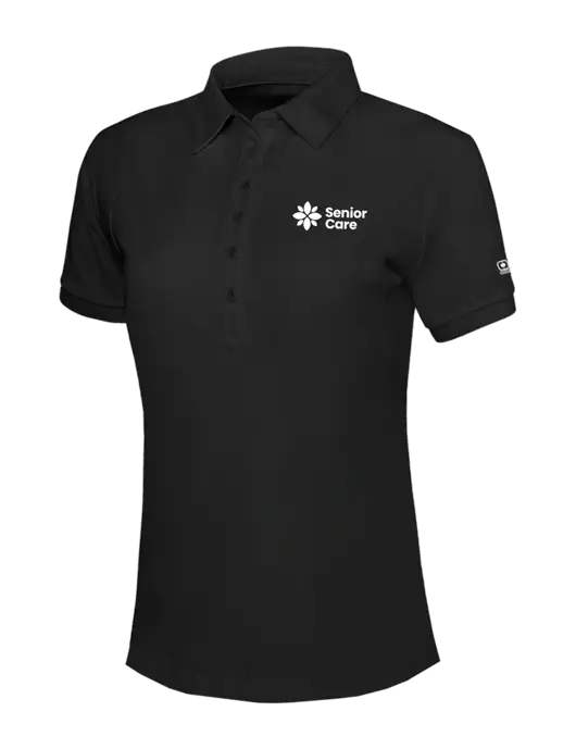 OGIO Womens Blacktop Jewel Polo w/NHC Senior Care Logo
