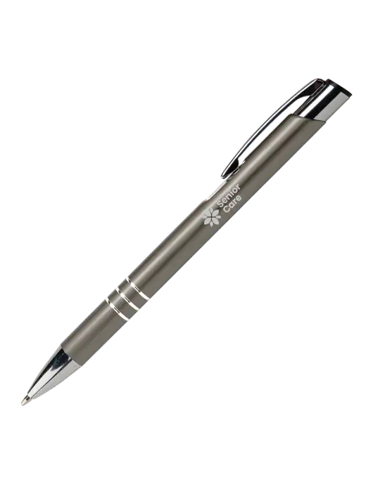 Laurent Gunmetal Pen - Black Ink w/NHC Senior Care Logo