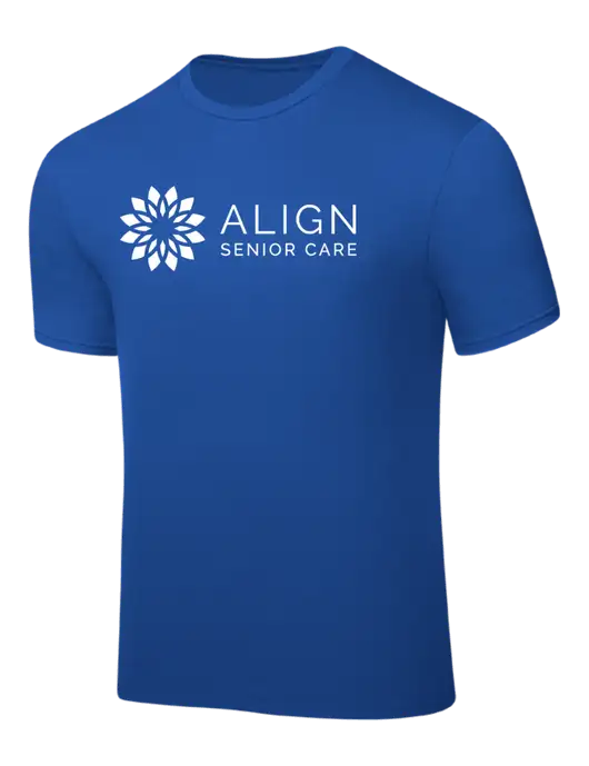 Royal PosiCharge Competitor Tee w/Align Senior Care Logo