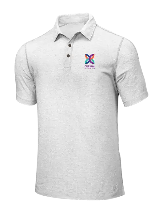 OGIO White ONYX Polo w/Curana Health Logo