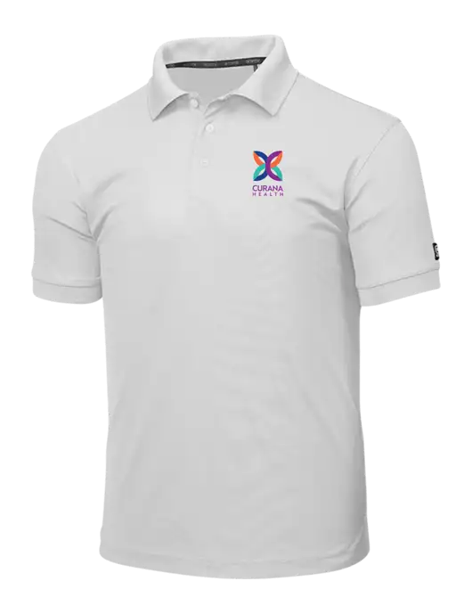 OGIO Bright White Caliber 2.0 Polo w/Curana Health Logo