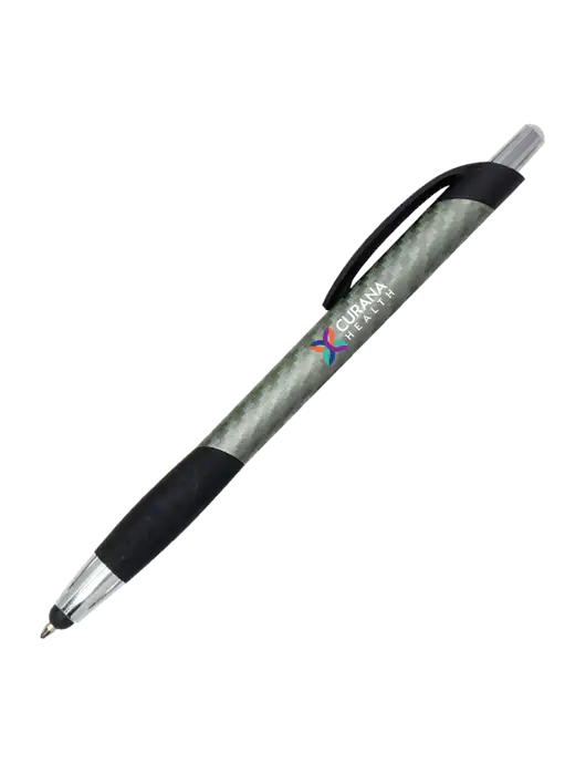 Sunray Gunmetal Stylus Pen w/Curana Health Logo