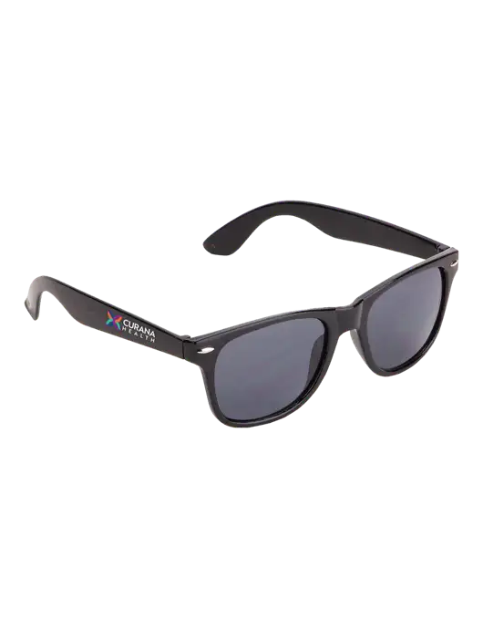 Daytona Black Sunglasses w/Curana Health Logo