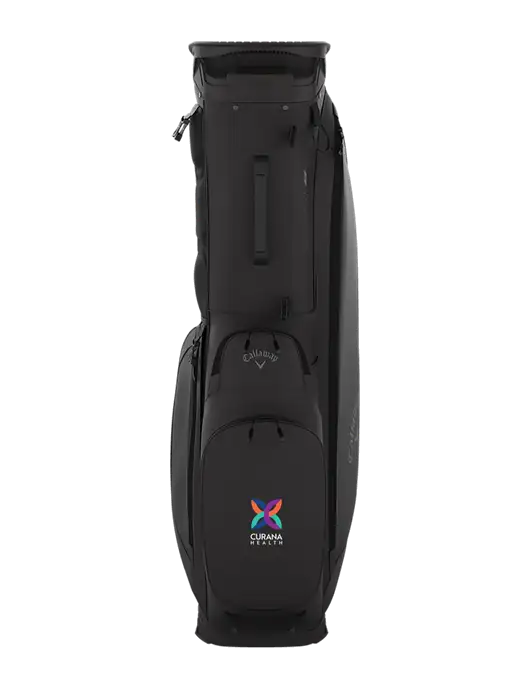 Callaway Fairway C Black Stand Golf Bag w/Curana Health Logo