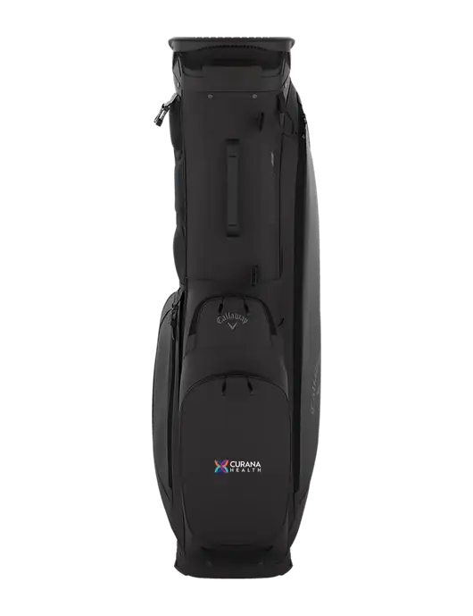 Callaway Fairway C Black Stand Golf Bag w/Curana Health Logo