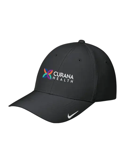 Nike Black Dri-FIT Legacy Cap w/Curana Health Logo