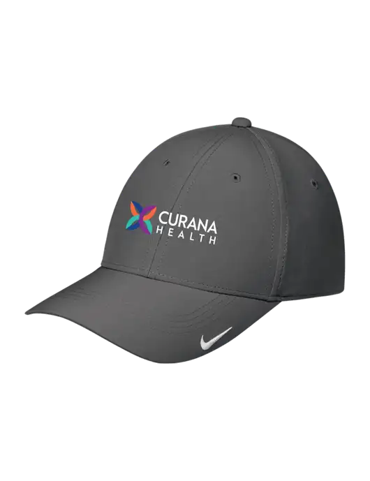 Nike Dark Grey Dri-FIT Legacy Cap w/Curana Health Logo