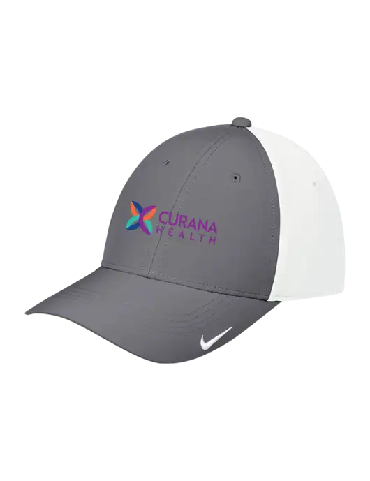 Nike Dark Grey/White Dri-FIT Legacy Cap w/Curana Health Logo