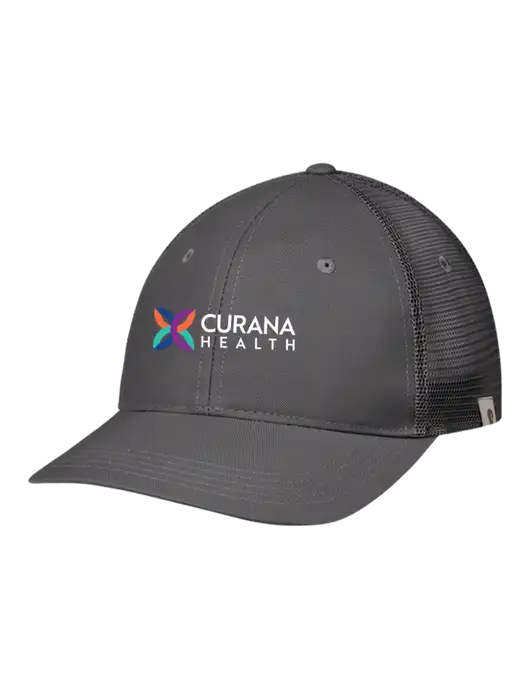 Carhartt Dark Grey Trucker Rugged Pro Series Cap w/Curana Health Logo
