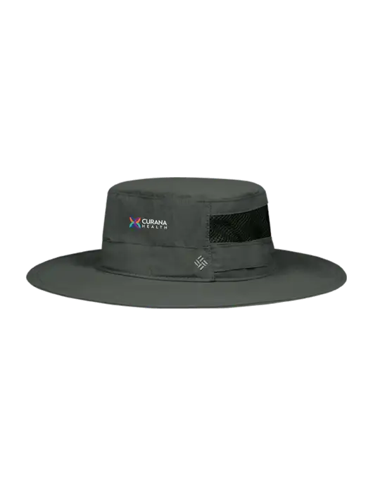 Columbia Dark Grey Bora Bora Booney  Hat w/Curana Health Logo
