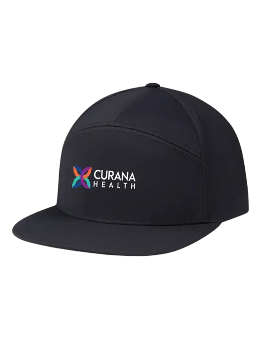 Richardson Black Cannon Cap w/Curana Health Logo