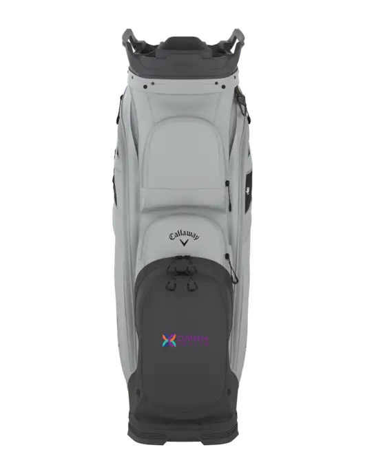 Callaway Org 14 Light Grey Cart Golf Bag  w/Curana Health Logo