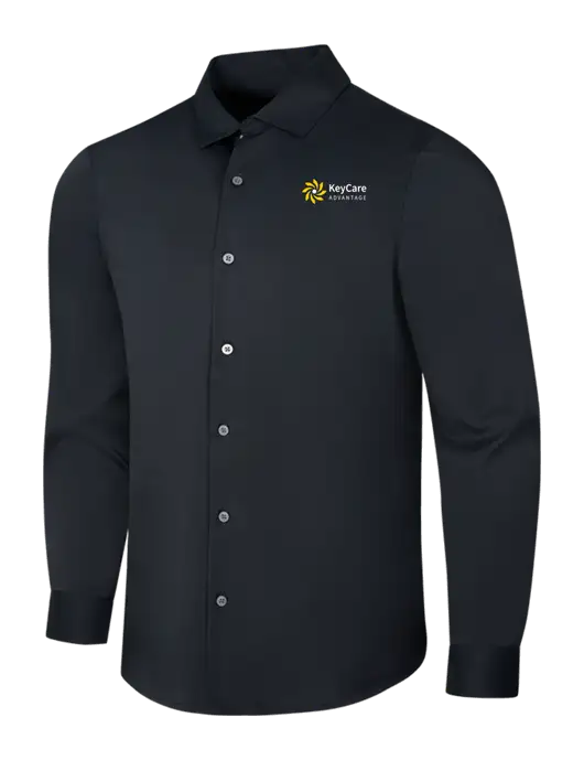 Black City Stretch Shirt w/KeyCare Advantage Logo