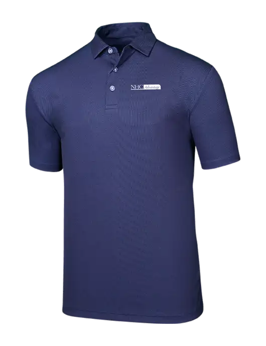 Callaway Birdseye Navy Polo w/NHC Advantage Logo