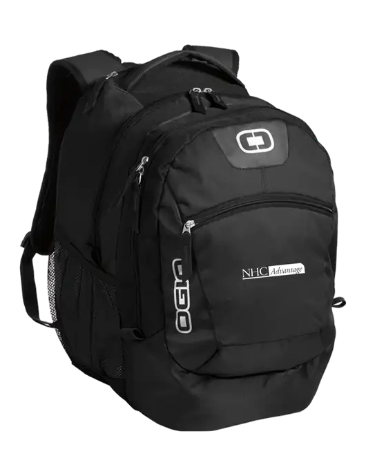 OGIO Black Rogue Pack
 w/NHC Advantage Logo