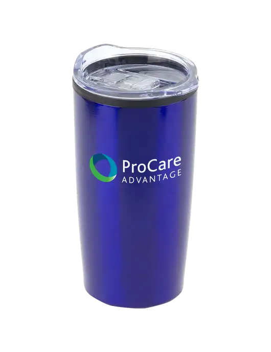 Olympus Blue 20 oz Tumbler w/ProCare Advantage Logo